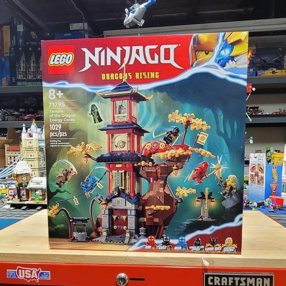 LEGO NINJAGO Temple of the Dragon Energy Cores Building Set 71795##